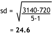 standard deviation example 2